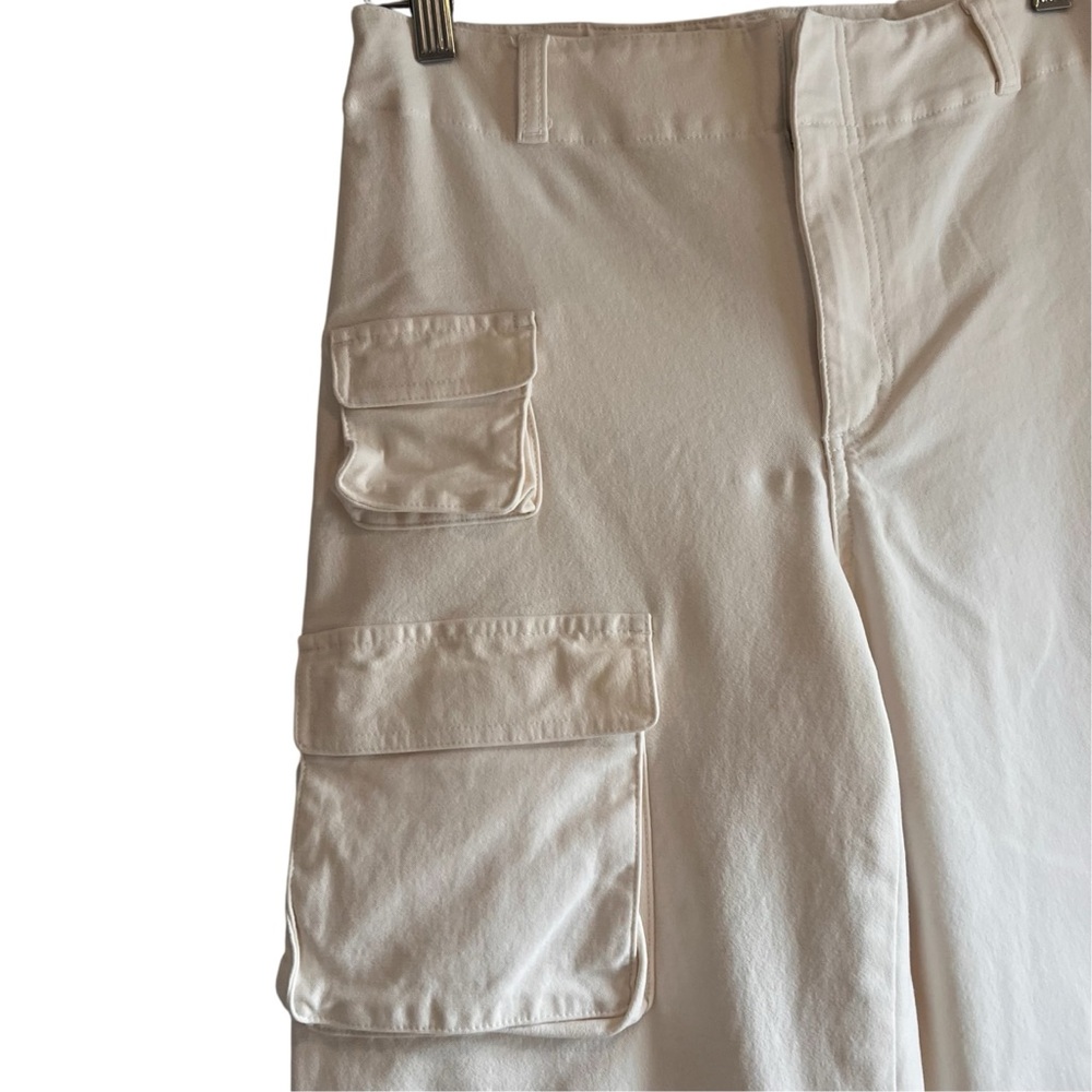 TNA Picture Cargo Pant high waist cotton blend stretch Sz 6 excellent condition - Picture 7 of 12